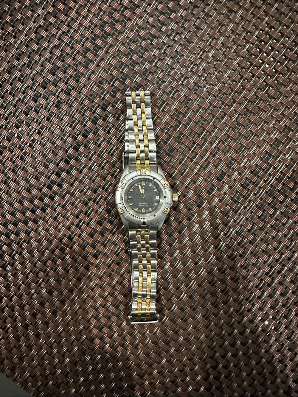 Tissot Two-Tone Women’s Stainless Steel Watch - Black Dial